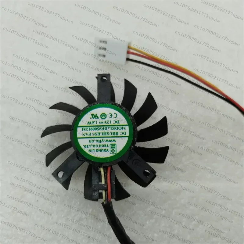1PCS for DFS500912M Isosceles Pitch 35-35-27 1037U Fan for AD0512MX-RB6 AV-F5010MB
