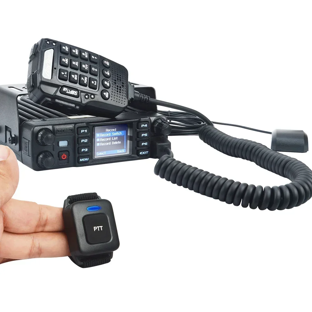

AnyTone AT-D578UV III plus High Power Mobile Radio 50W Car Transceiver Tri Band 137-174/400-480/222-225MHz With GPS Blue-tooth