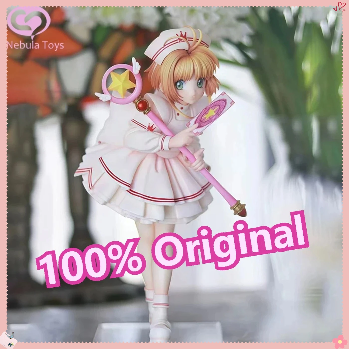 

Cardcaptor Sakura Action Figure Kinomoto Sakura Anime Figures Pvc Models Statue Collection Toys Desk Decoration Birthday Gifts