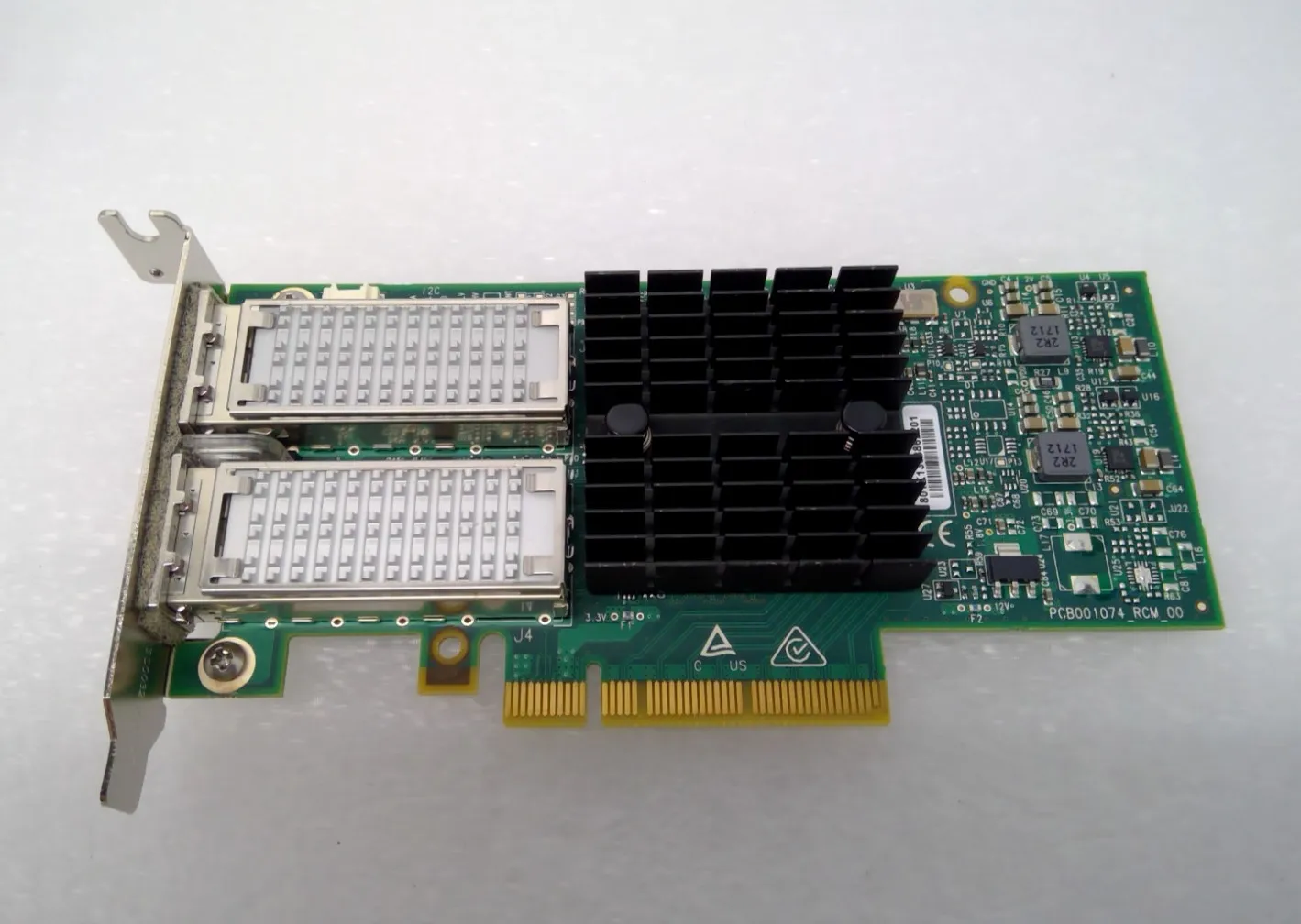 

Mellanox MCX354A-FCBT ConnectX-3 VPI Dual Port 40GbE/56GbE FDR QSFP+ NIC