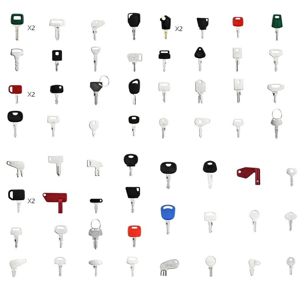 Agricultural Machinery Keys Equipment Key Kit 70 Pieces Included Reliable Material Build Wide Brand Support Key Set For Tractors