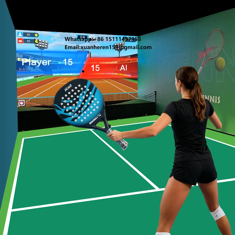 

Professional Interactive Tennis and Padel Simulator PVC Material Made in Guangdong