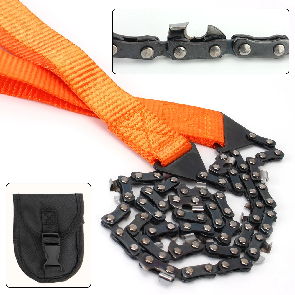 

Hand Zipper Saw Garden Logging Emergency Camping Hiking Tool Outdoor Tools Portable Survival Chain Saw 11 Sawtooth