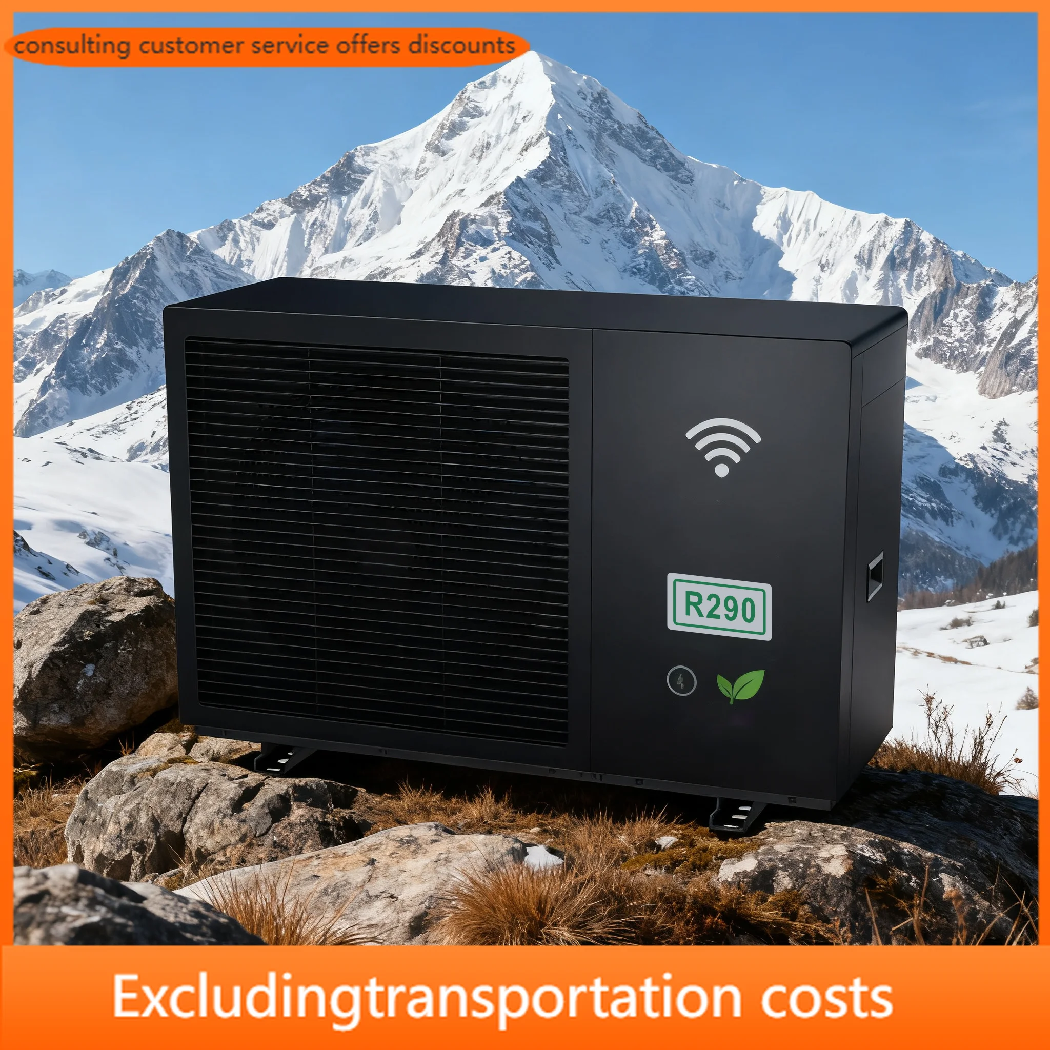Europe Warehouse 12kw Electric Monoblock R290 Air Source Heat Pump High Efficiency Household & Hotel Outdoor Use Heaters