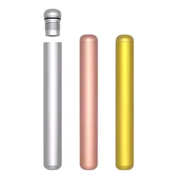 Travel Storage Cigarette Holder Smell Proof 110MM Aluminum Cigar Airtight Container Cone Waterproof Smoking Accessories