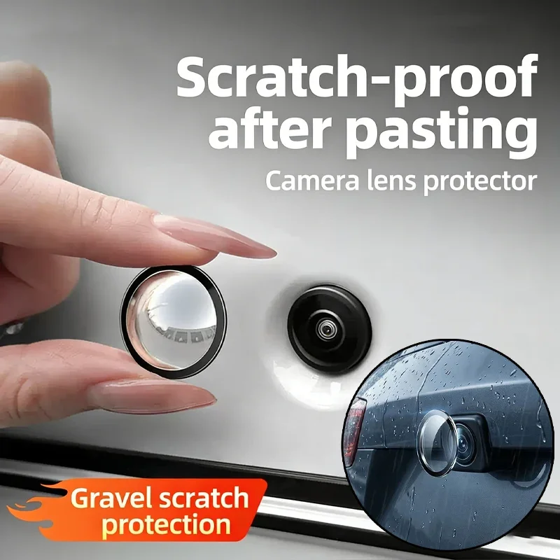 Universal Automotive front and rear camera protection cover 360 degree high-definition protective cover for imaging lens