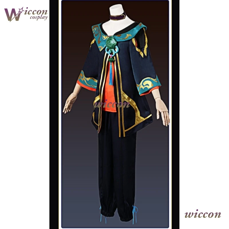 ‌LoLL The Ink Mage Male Outfit Full Set LooL Game Character Hwei Cosplay Costume Wig Women Men Party Halloween view 3