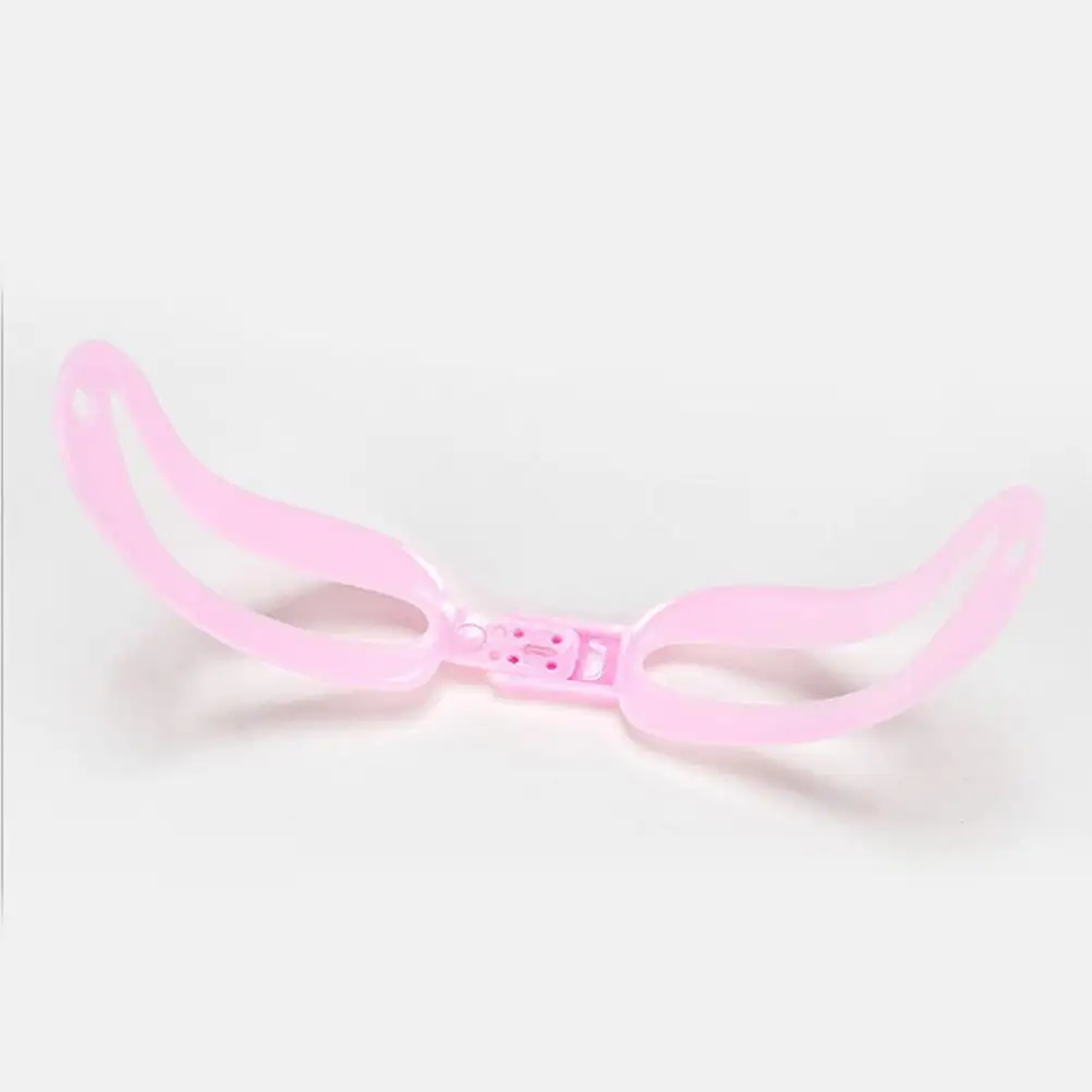 Wenkbrauw stencil kaart herbruikbare make-up accessoires salon persoonlijke wenkbrauw verzorging tool handheld ontwerp natuurlijk effect