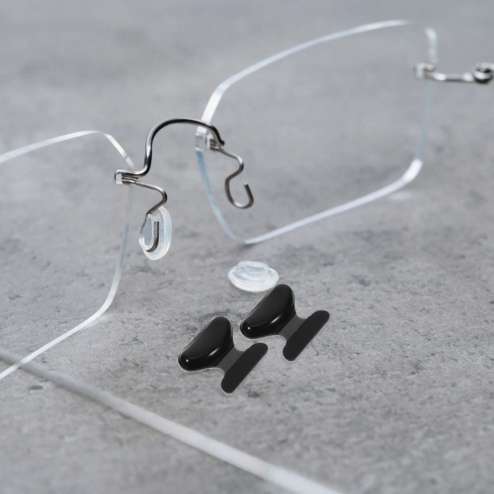 5 Pairs Non-Slip Nose Pads Replacement for Glasses Eyeglass Reusable Repair Kit