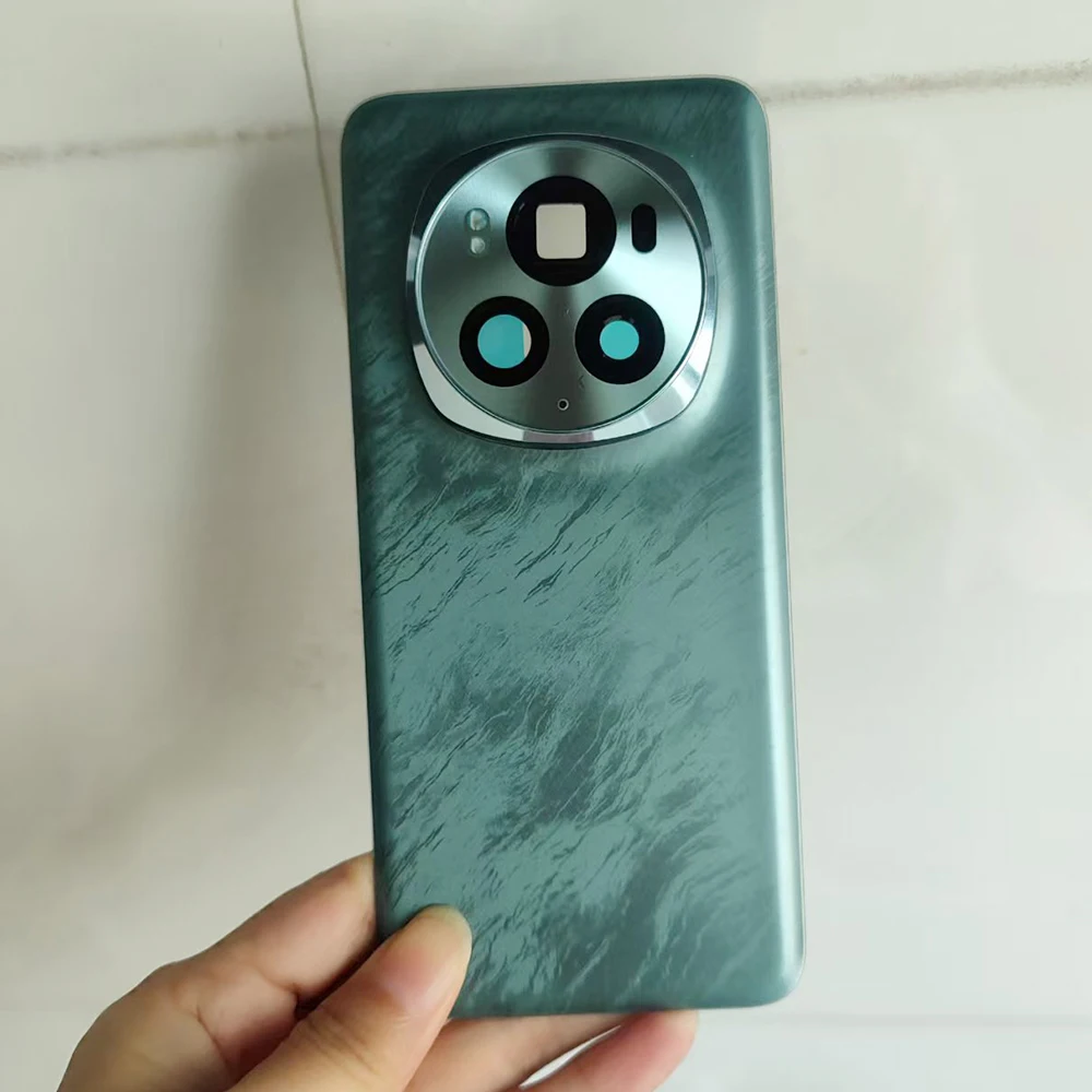 Cubierta Trasera de Batería para Magic6Pro, Carcasa Trasera de Vidrio para Honor Magic 6 Pro BVL-N49, Repuesto para Reparación de Teléfono + Lente de Cámara