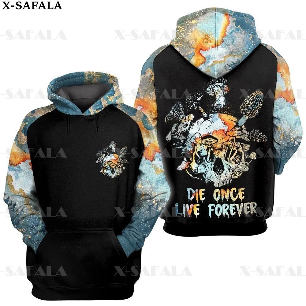 

Nature Fungus Psychedelic Mushroom Trippy 3D Printed Hoodie Man Women Harajuku Outwear Hooded Pullover Tracksuits Casual-18