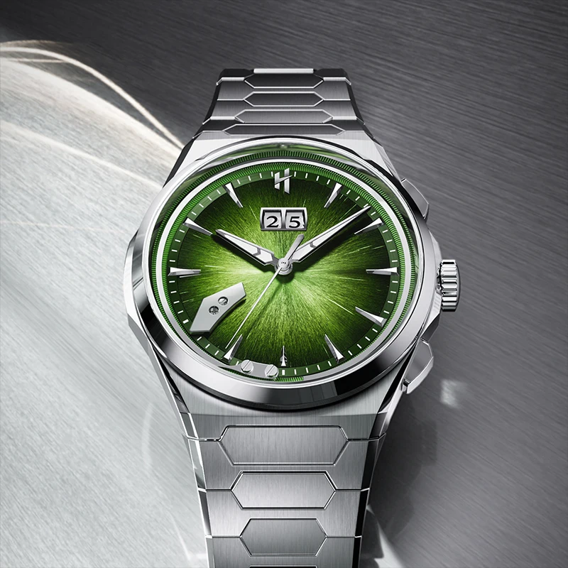 LUCKY HARVEY Men Automatic Mechanical Watch Grade 5 Titanium Case Hour Chiming CAL.LH003 Movement Waterproof Luxury Wristwatch