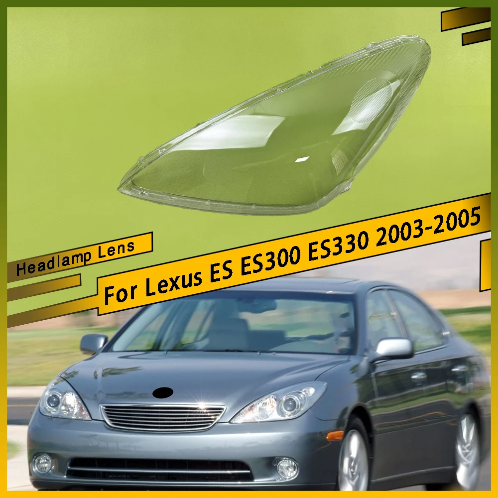 

Для Lexus ES ES300 ES330 2003 2004 2005 автомобильная фара абажур крышка корпус стеклянные линзы автомобильные фары комплект линз