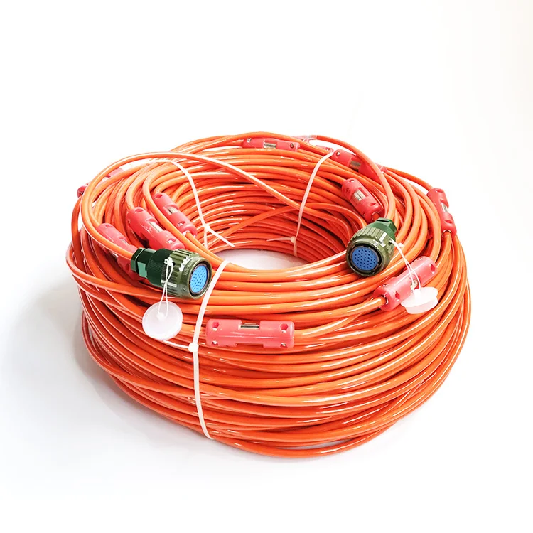 30 Channels Resistivity Cable Split Spring Take-out Ordinary Type Y2M32TK 32 Pins Female Connector Multi-electrode ERT IP Cable