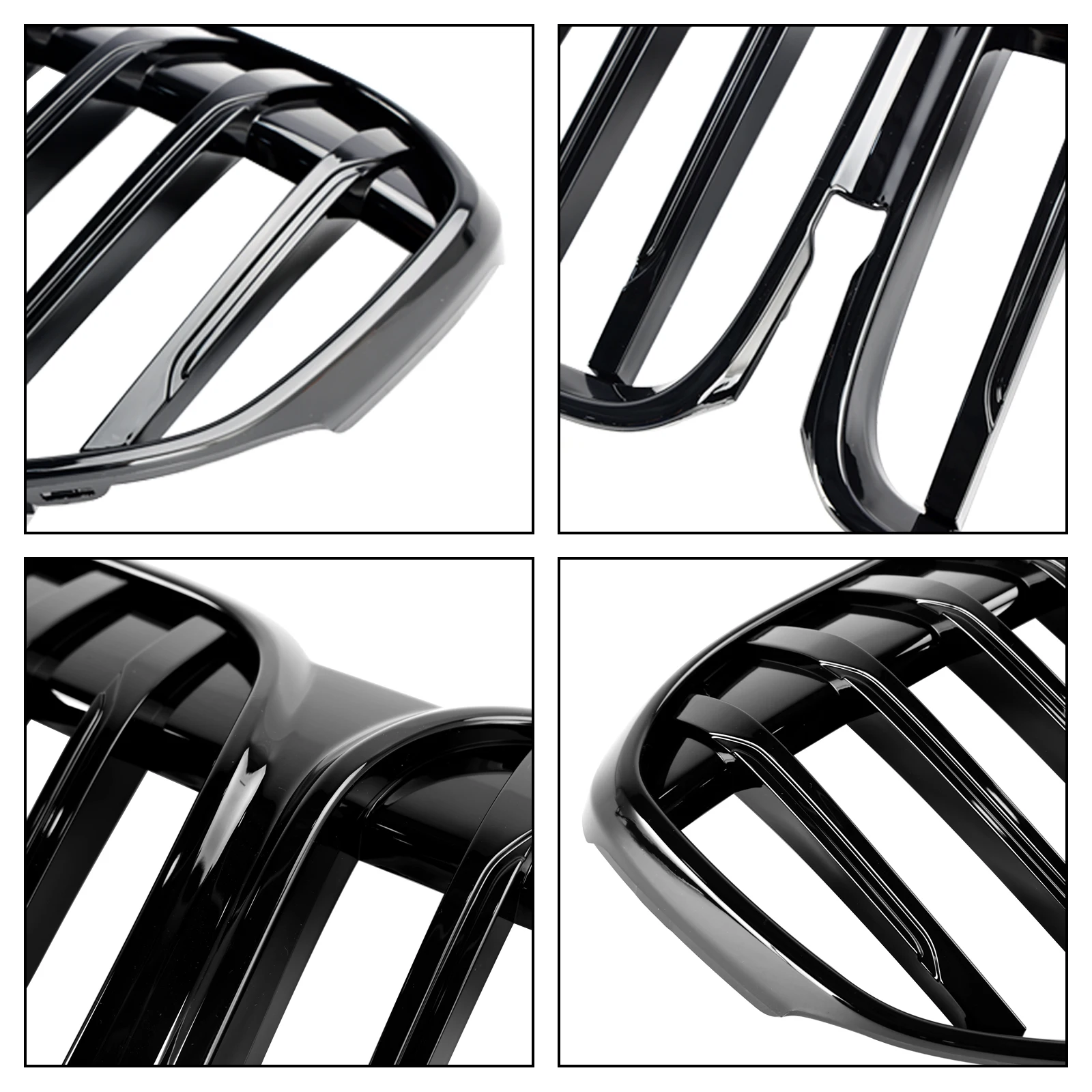 Car Racing Gloss Black Grille for BMW 7 Series G11 G12 2019 2020 2021 2022 2023 Replacement