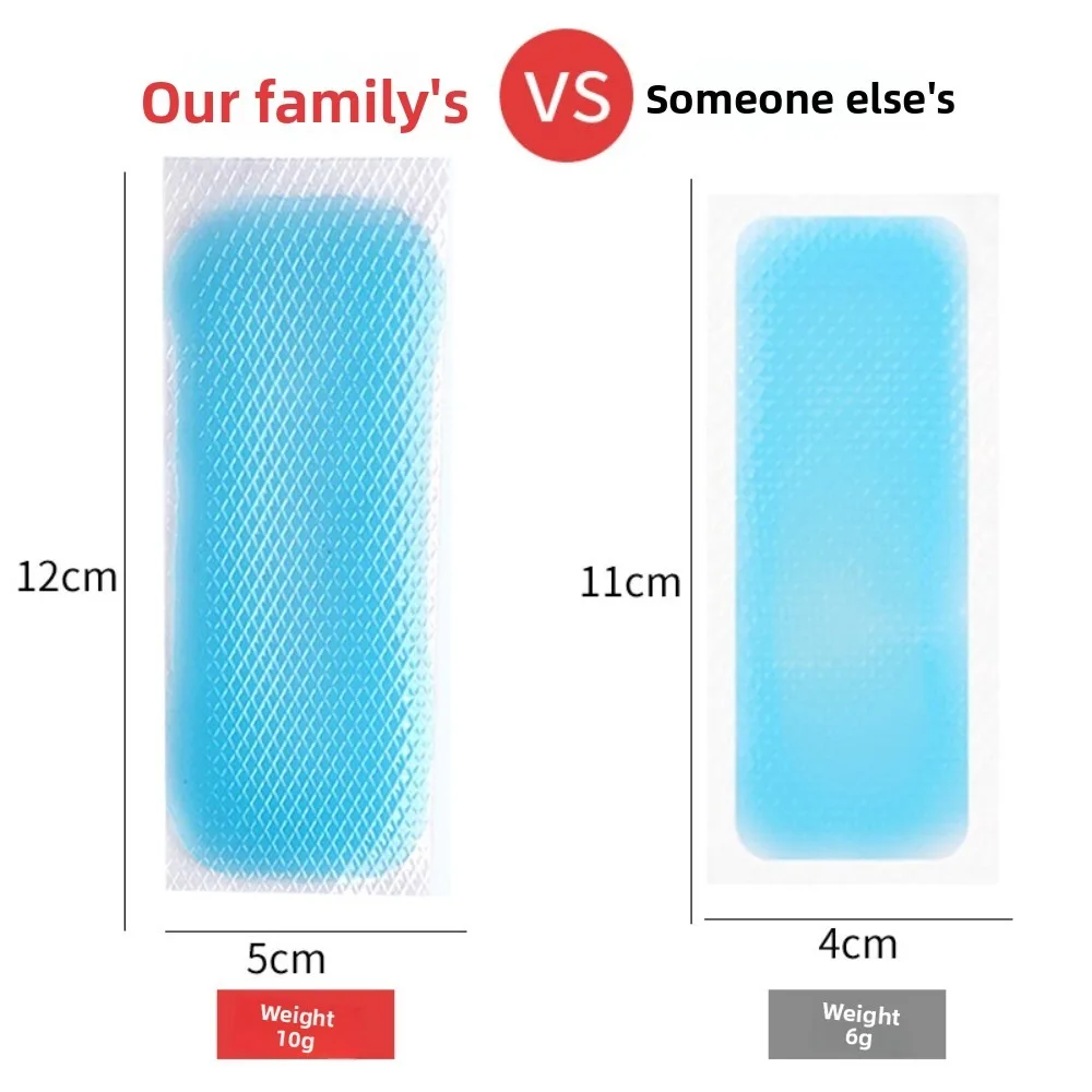Summer Cooling Gel Patches Ice Cold Stickers Heatstroke Relief Cooling Pads Adults Portable Phone Heat Dissipation Cool Patches - view 4