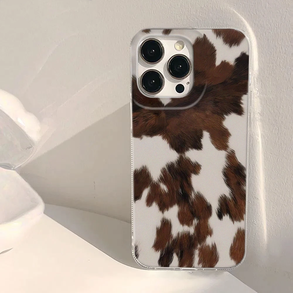 Cow Print Phone Cas…