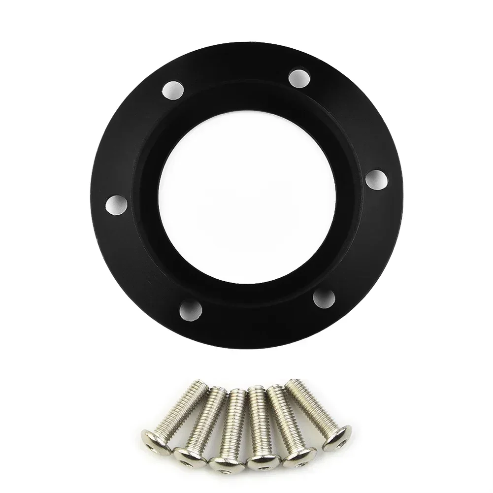 Horn For MOMO/NRG 6 Bolts Button Center Tool Black Replaces Steering Wheel Car 121810-01B 84mm Racing Ring Practical view 6