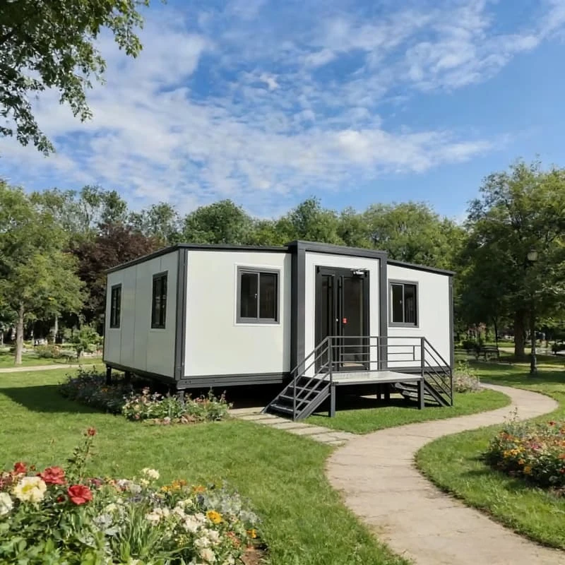 20ft Foldable Expandable Container Customized Expandable Prefabricated Houses Portable Container House Light Steel Structure