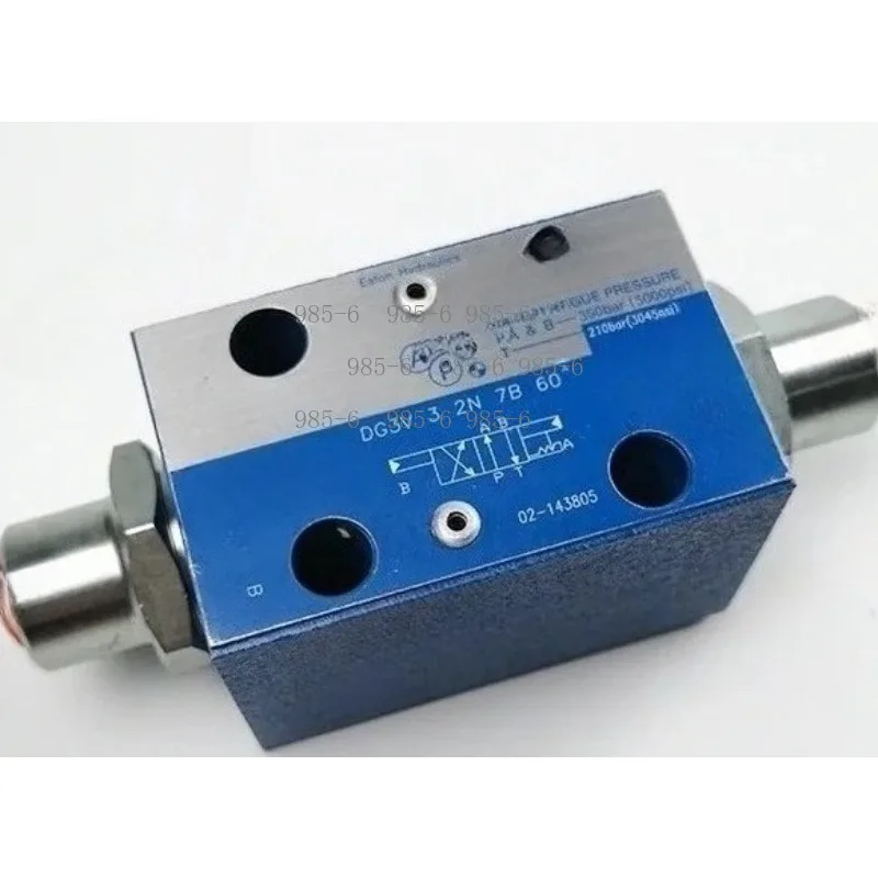 Small Hydraulic Control Directional Valve DG3V-3-2N-7-B-60, Replacement Hydraulic Valve for Pump Truck & Trailer Pump Equipment