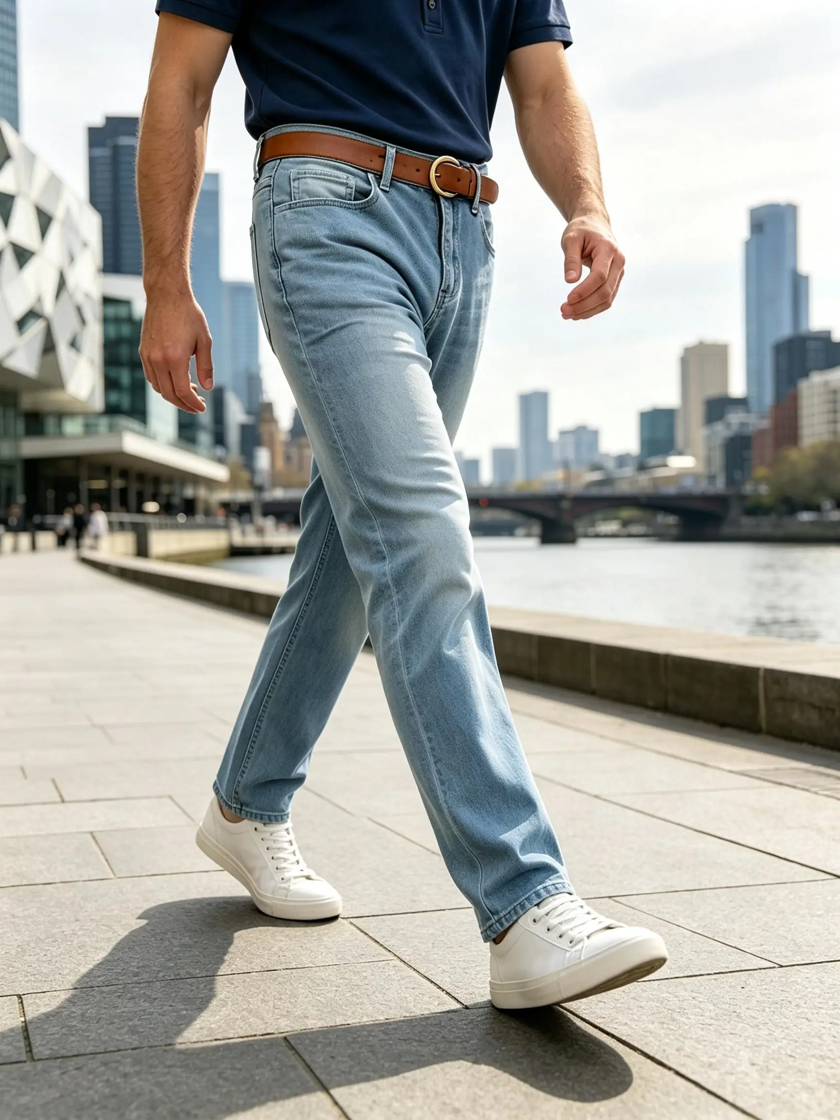 Dark Wash Y2K Jeans for Men, Trend American Streetwear Pants, Sweet Gift for Boyfriend