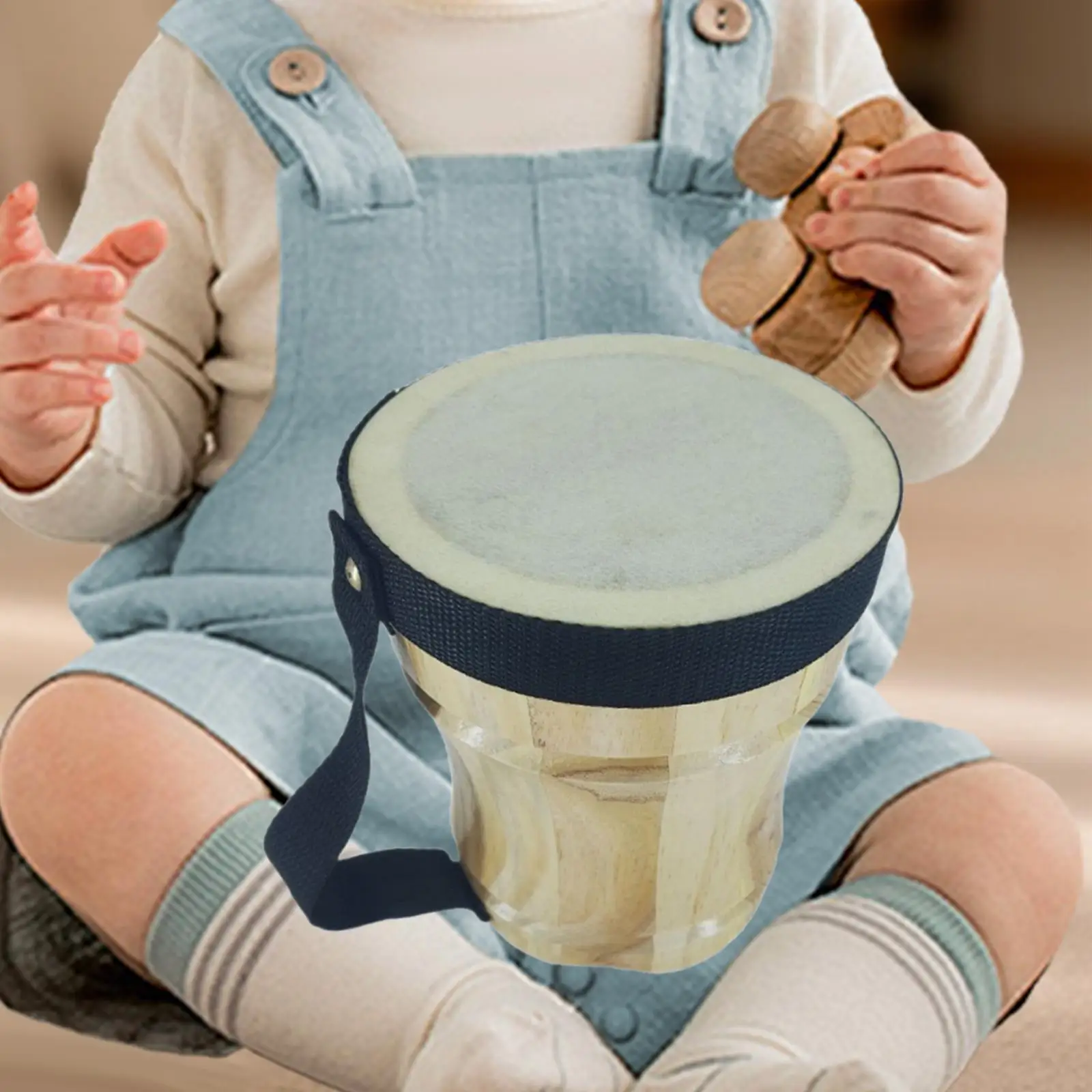 

Bongo Drum Portable Musical Educational Toy for Children Kids Professionals