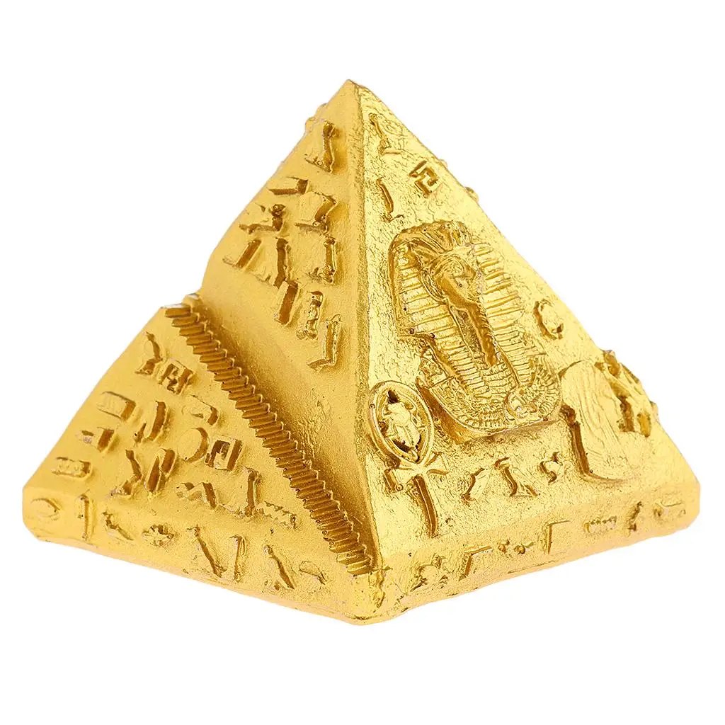 Egypt Pyramid Model Resin Statue Big Size Figurine Decoration for Living Room Luxury Sculpture