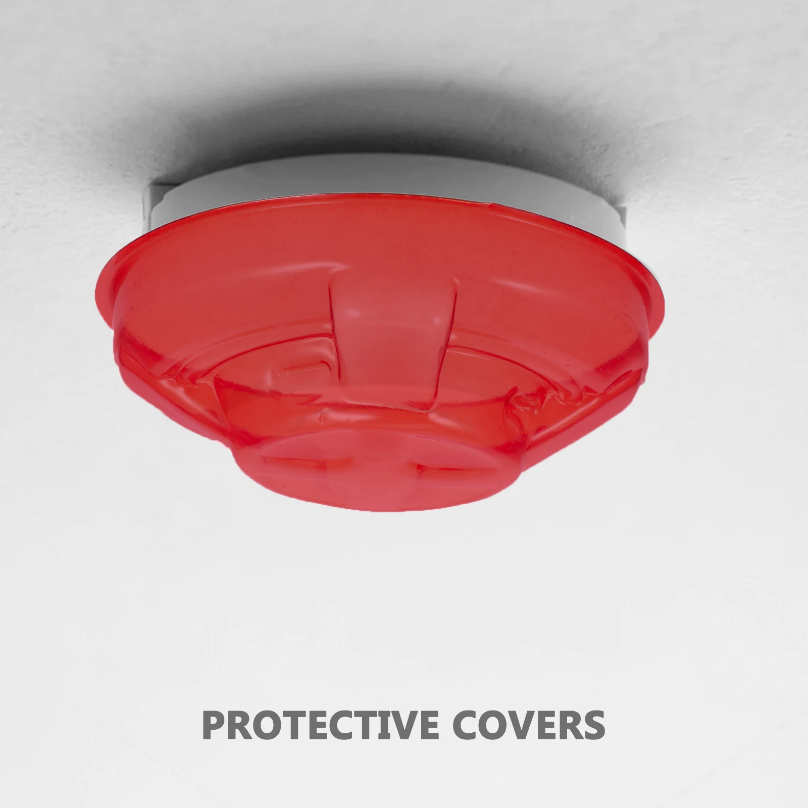 2Pcs Smoke Cover Plastic Protective Shield for Home Kitchen Commercial Use Smoke Machine Cover Protective Cap