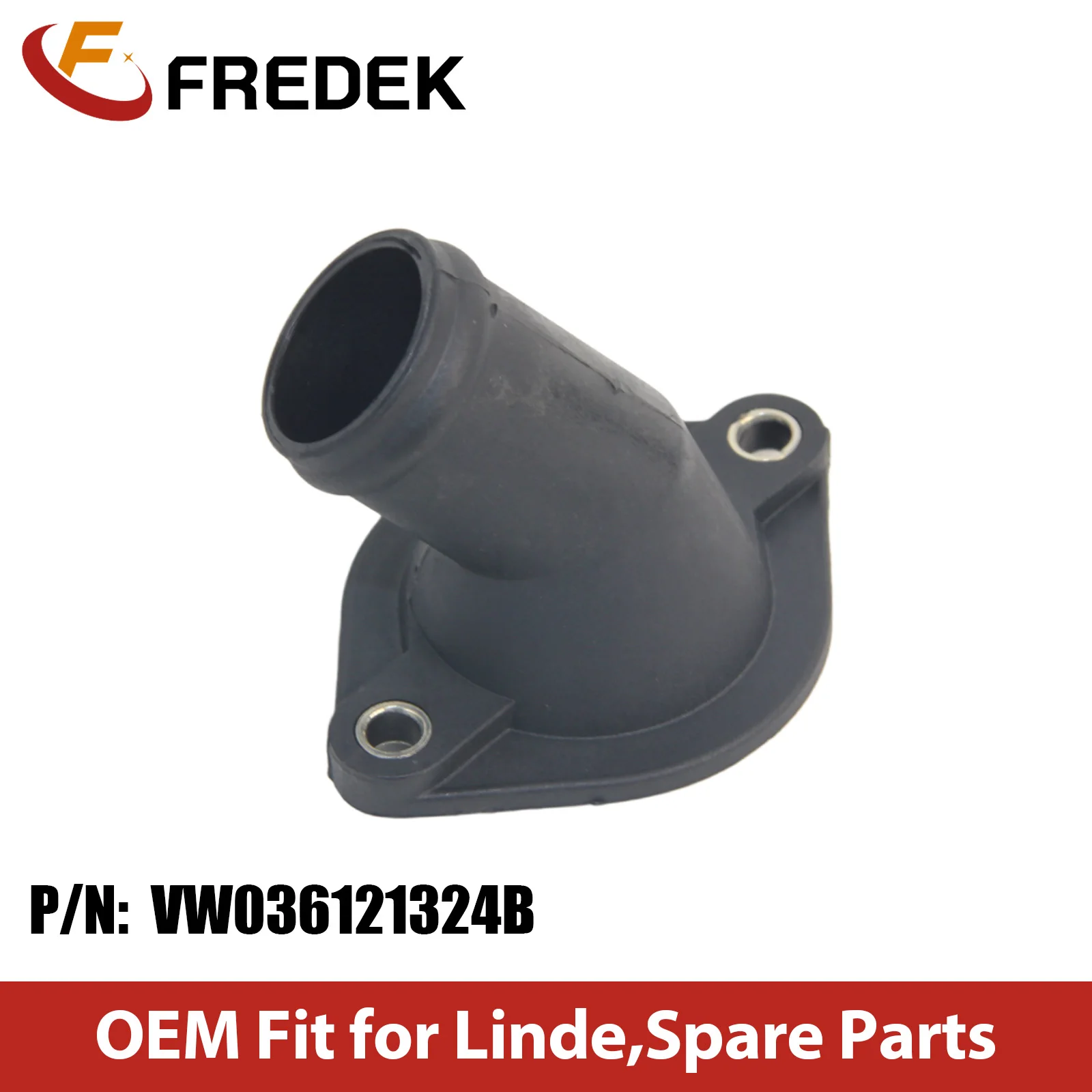China Supplier Forklift Spare Parts Hydraulic Hose Connector VW036121324B Pipe Fitting for Linde 350 H18 H20 in Stock