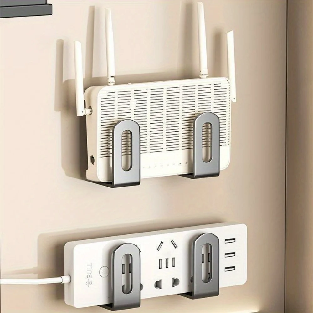 Home Router Storage Rack Box Wall Router Placement Rack Top Box WiFi Placement for WiFi Devices Living Room