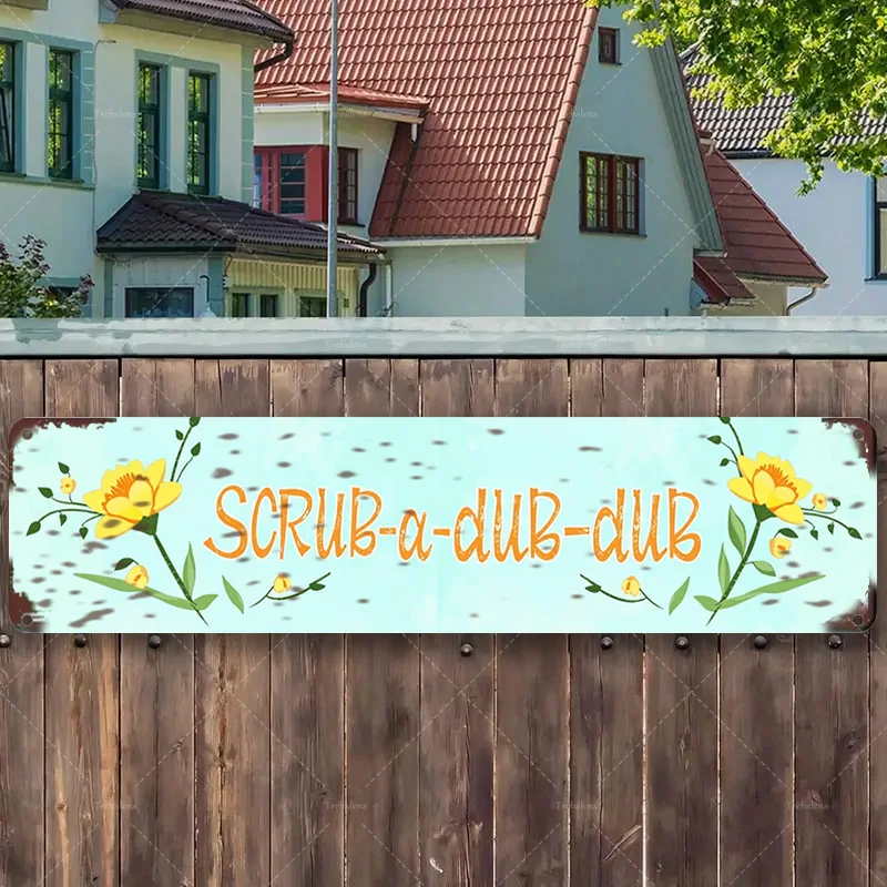 1Pc Metal Sign, 4X1…