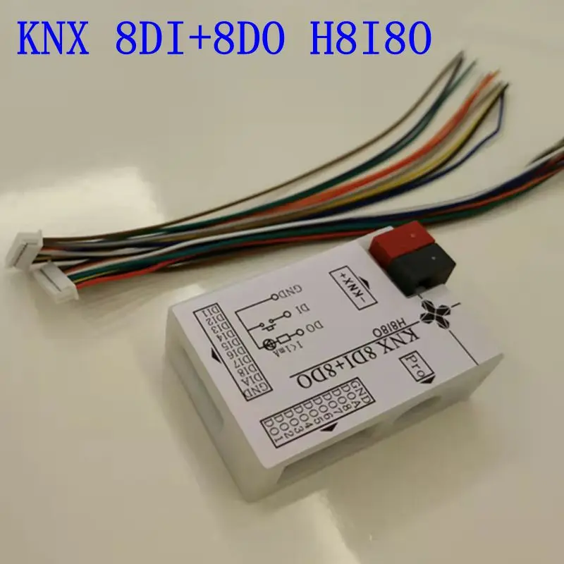 

KNX Input and Output Module KNX 8DI+8DO H8I8O Switch acquisition control module