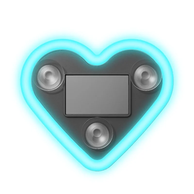 

AB61-автомобильный светодиодный окружающий свет, солнечная батарея Love Heart Neon для треугольного или заднего окна, освещение автомобиля, атмосфера салона автомобиля