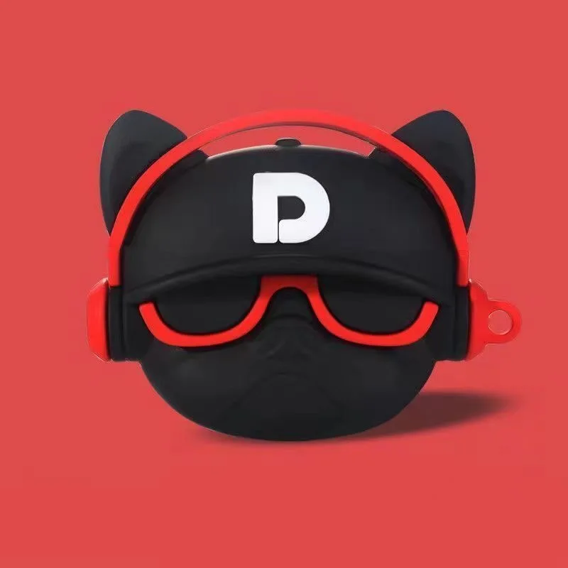 حافظة سيليكون لسماعات Airpods Pro ، كلب كرتون لطيف ، غطاء سماعة أذن ، ملحقات حافظة سماعات أذن ، Apple Air Pods Pro 1 ، 2 ، 3