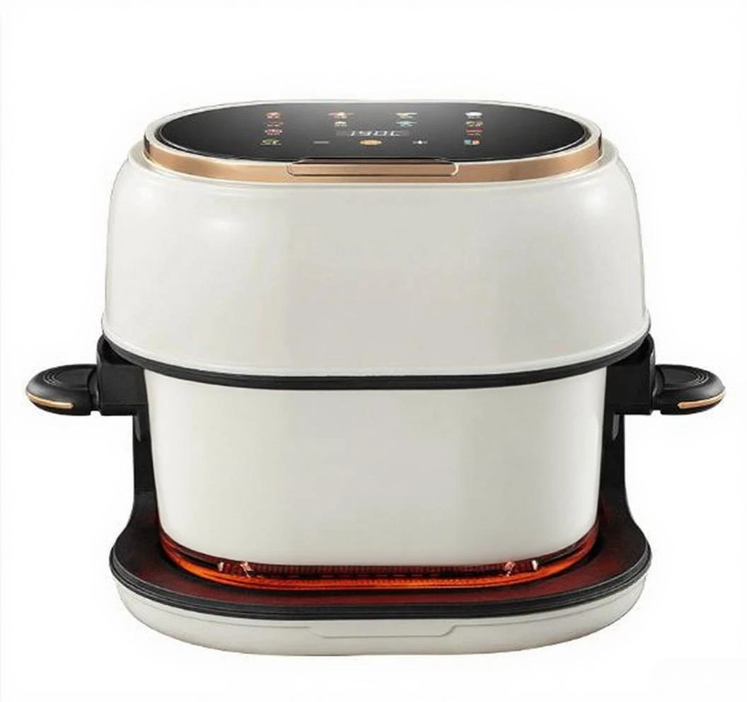 New 4L glass air fryer, panoramic visual touch screen operation, household large-capacity Airfryer healthy oil-free frying