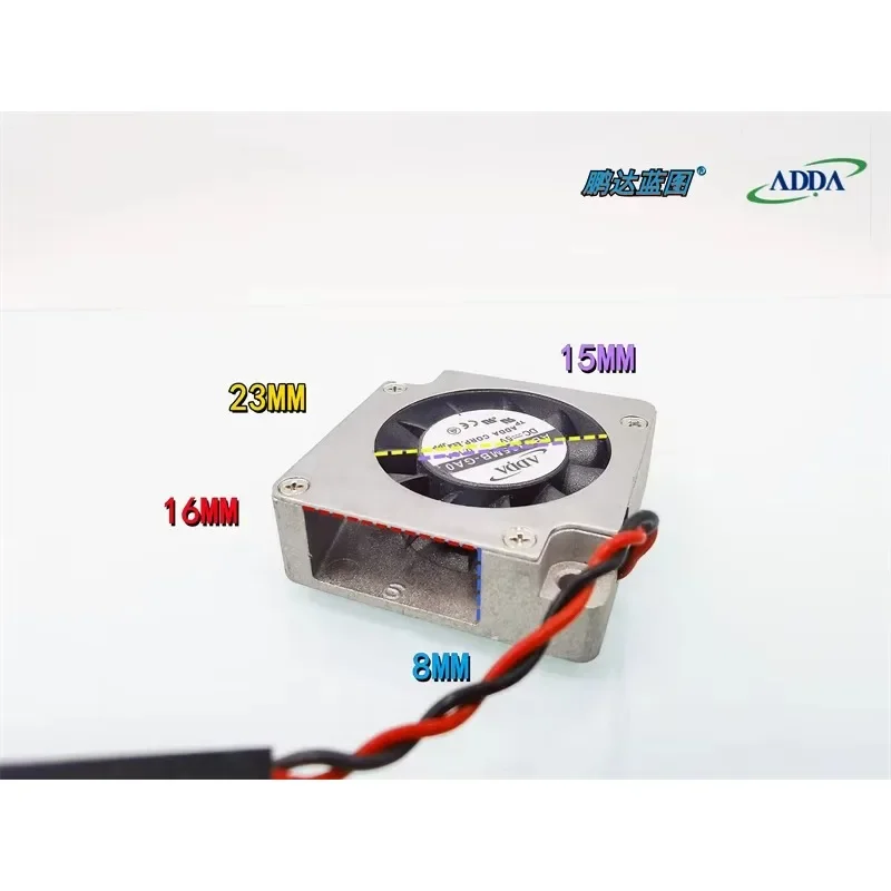 

aa AB0305MB-GA0 Турбовоздуходувка с двойным шаром 3010, 3 см, мини, 5 В, 0,1 А, устойчивый к высоким температурам алюминиевый вентилятор