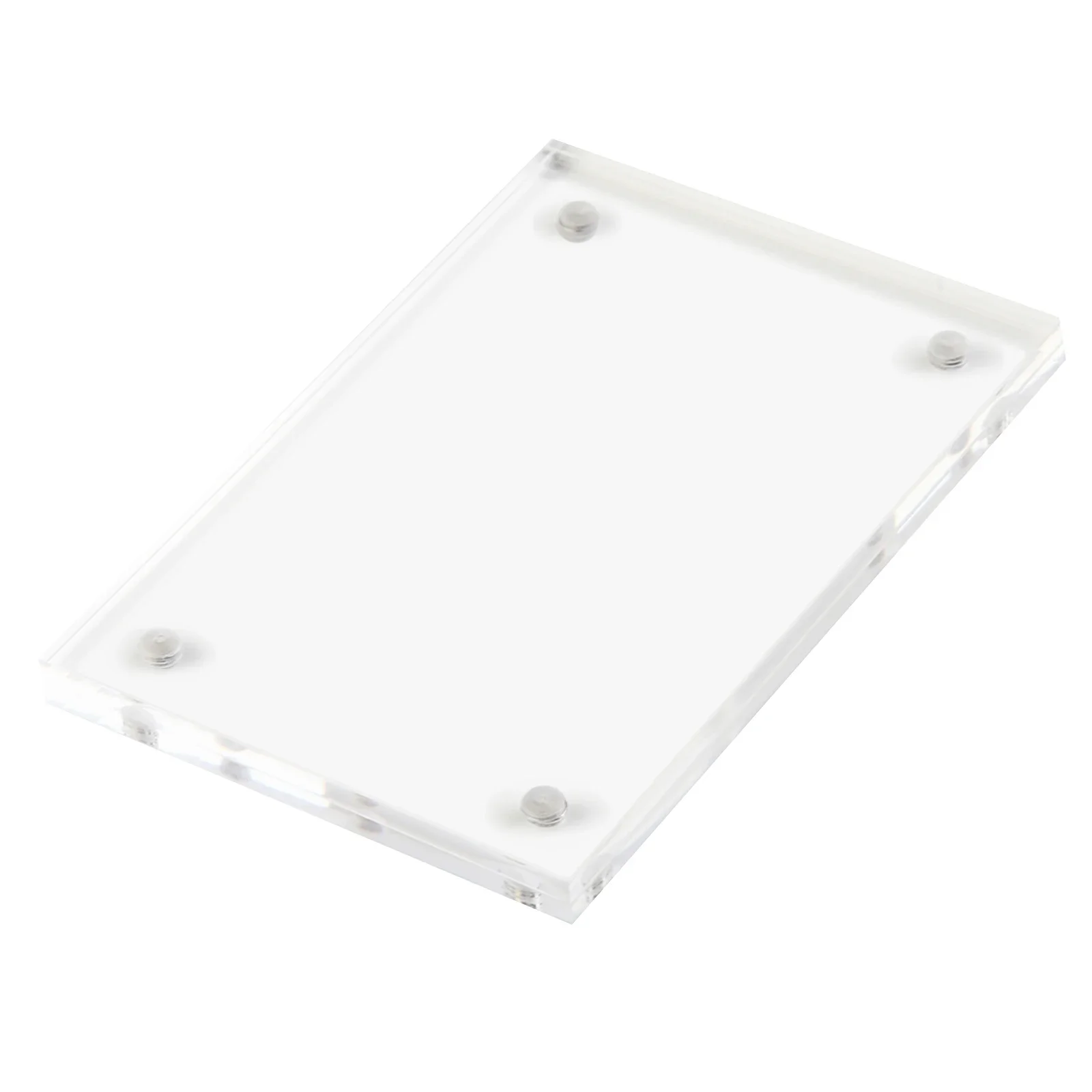 5 SIZE Photo Frame Transparent Acrylic Photo Magnetic Poster Display Stand Household Decoration Photo Holder Rack Show Stander