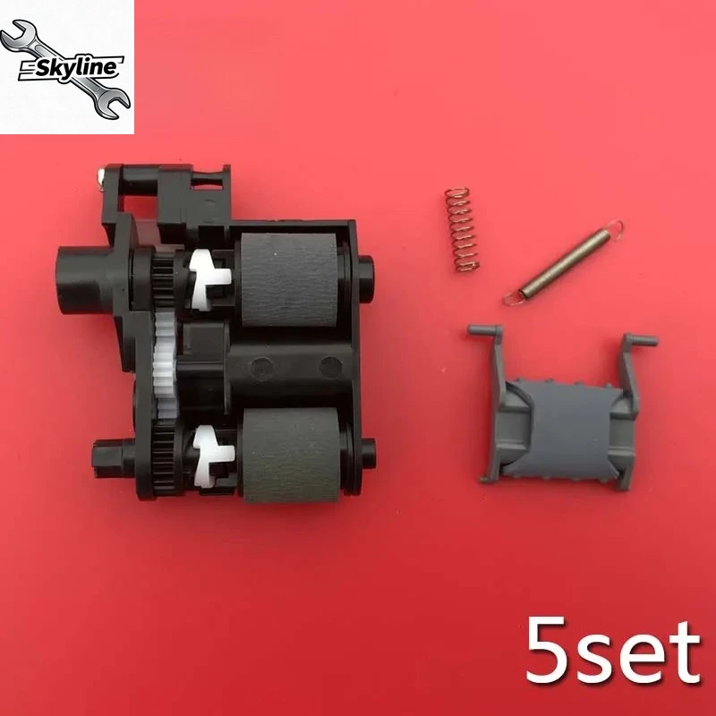 5X CE538-60137 ADF PICKUP ROLLER Separation Pad for HP CM1415 CM1415 M1536 CP1525 P1566 P1606 PRO 100 200 M175 M276 PICK ARM