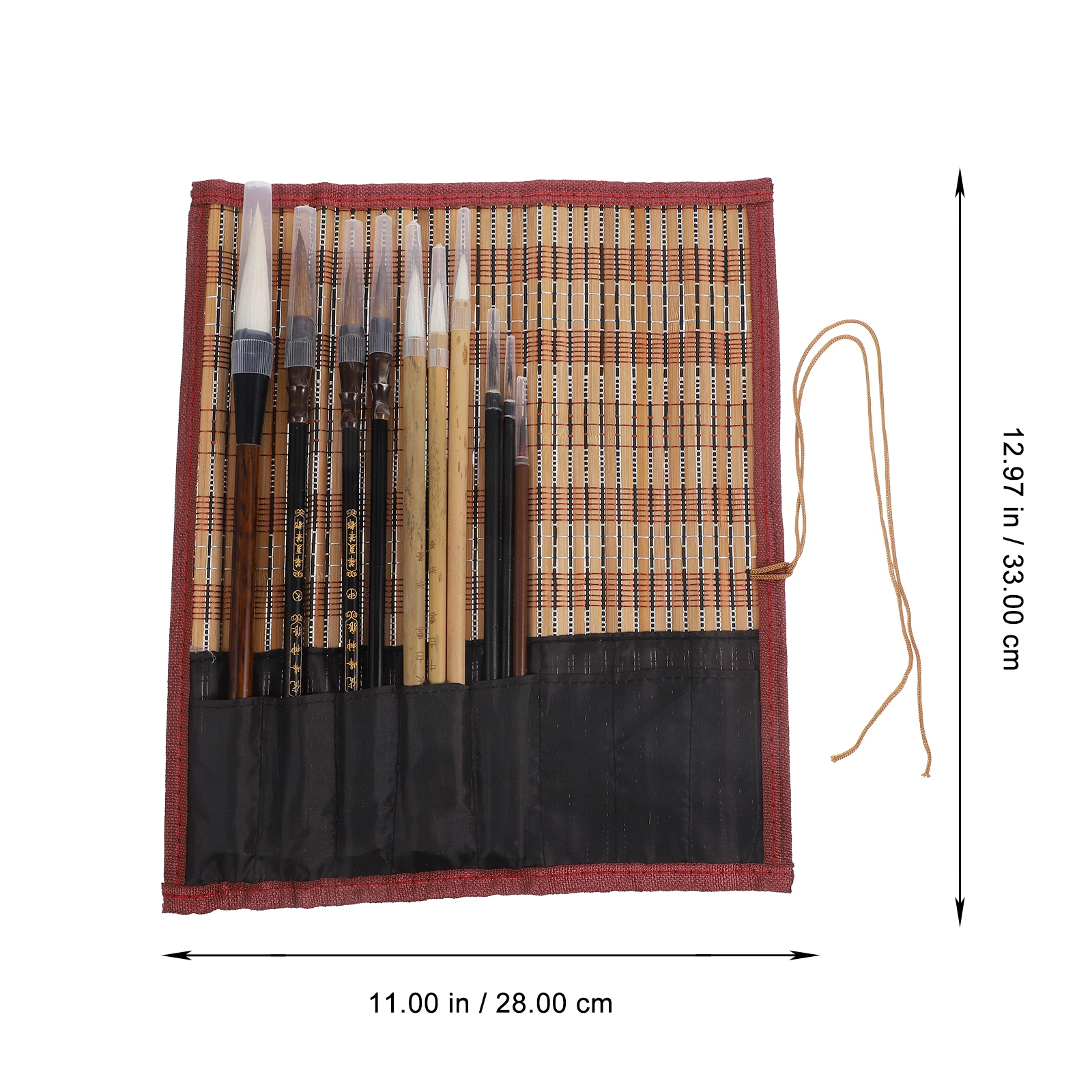 1 set 1 Set Chinese Calligraphy Brush Pen Set Traditional Ink Pens For Writing Painting Drawing Craft Kit Art Supplies