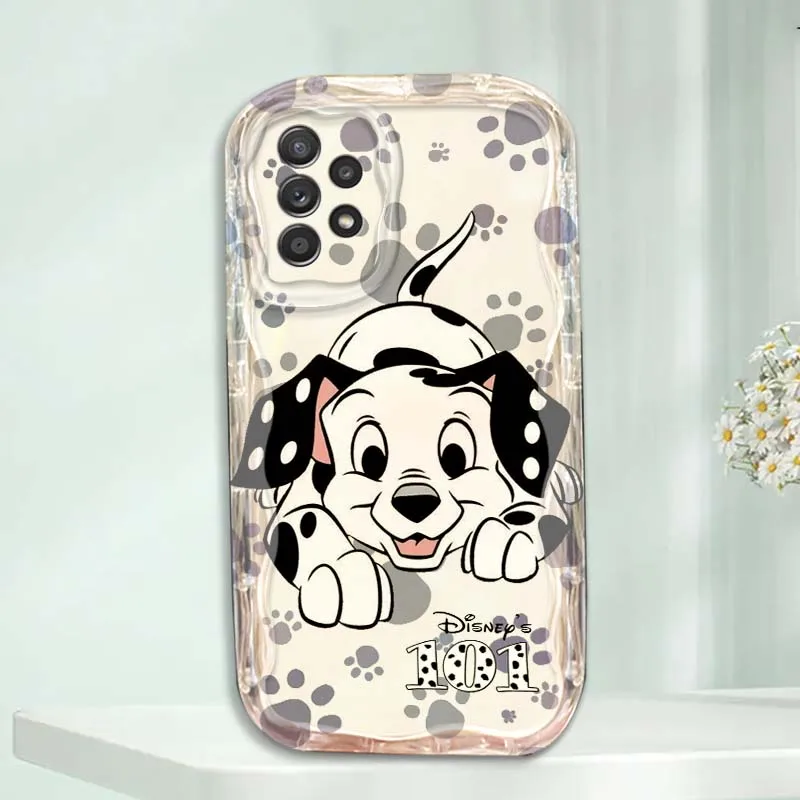 101 الدلماسية لطيف قضية الهاتف لسامسونج A73 A72 A71 A56 A55 A54 A53 A52 A51 A32 A36 A26 A25 A13 A14 5G موجة النفط