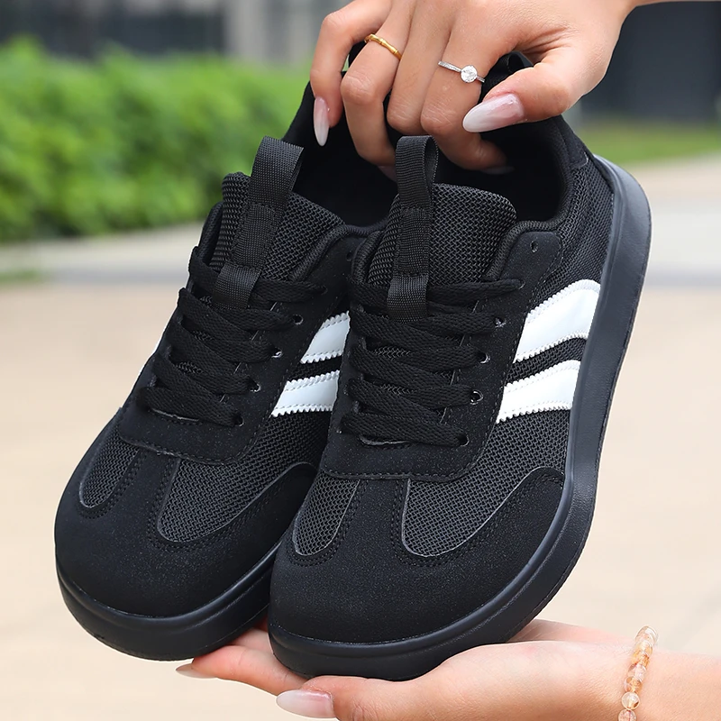 Breitspitzige Zero-Drop Anti-Rutsch Herren Hochwertige Casual Sneakers Unisex Barfußschuhe Atmungsaktive Mesh-Schuhe für Straßenläufe und Jogging – Detail 1