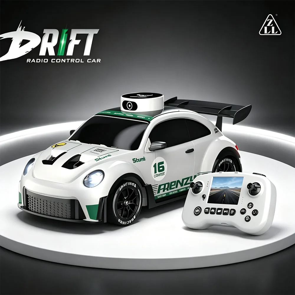 New 2026 Mini RC Car With FPV Camera Wifi With Screen Remote Control Follow Mode 2.4G Drift Car Racing RC Toy Gift For Children