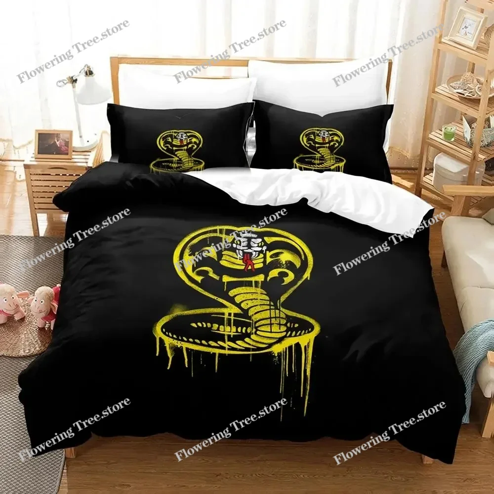

Karate Kid Bedding Set Boys Girls Twin Queen Size Duvet Cover Pillowcase Bed Kids Adult Fashion Home Textileextile