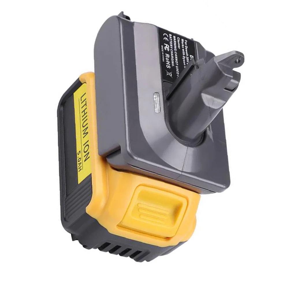 Rechargeable 6000mAh Battery Adapter for V6 V8 Vacuum Cleaners DC58 DC59 DC62 SV03 SV05 SV06 with Safety Features