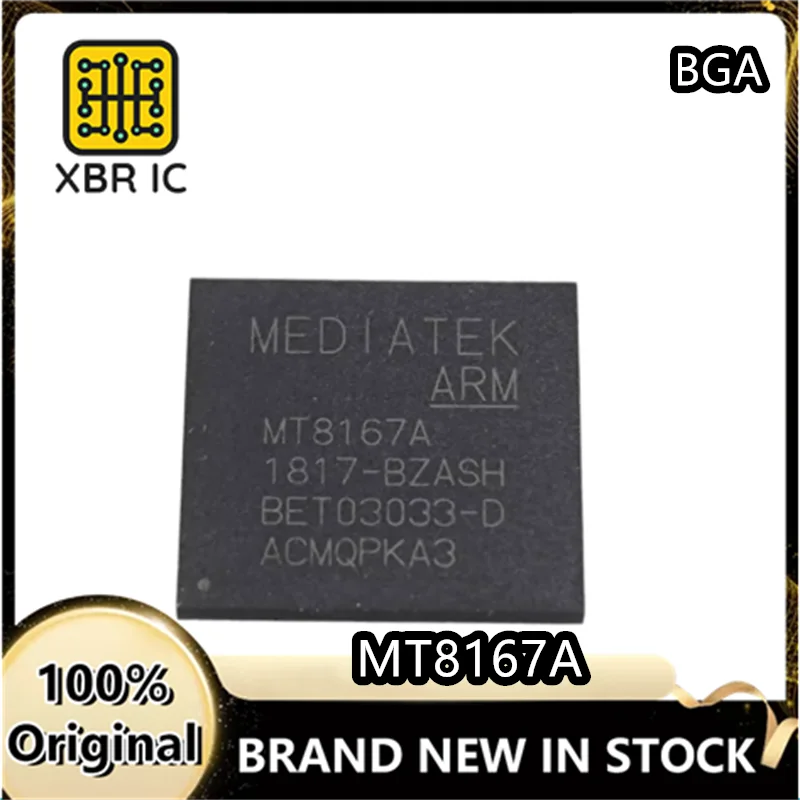 

(6/20 pieces) MT8167A MT8167 package BGA-406 smart speaker main control CPU chip IC new genuine spot fast delivery