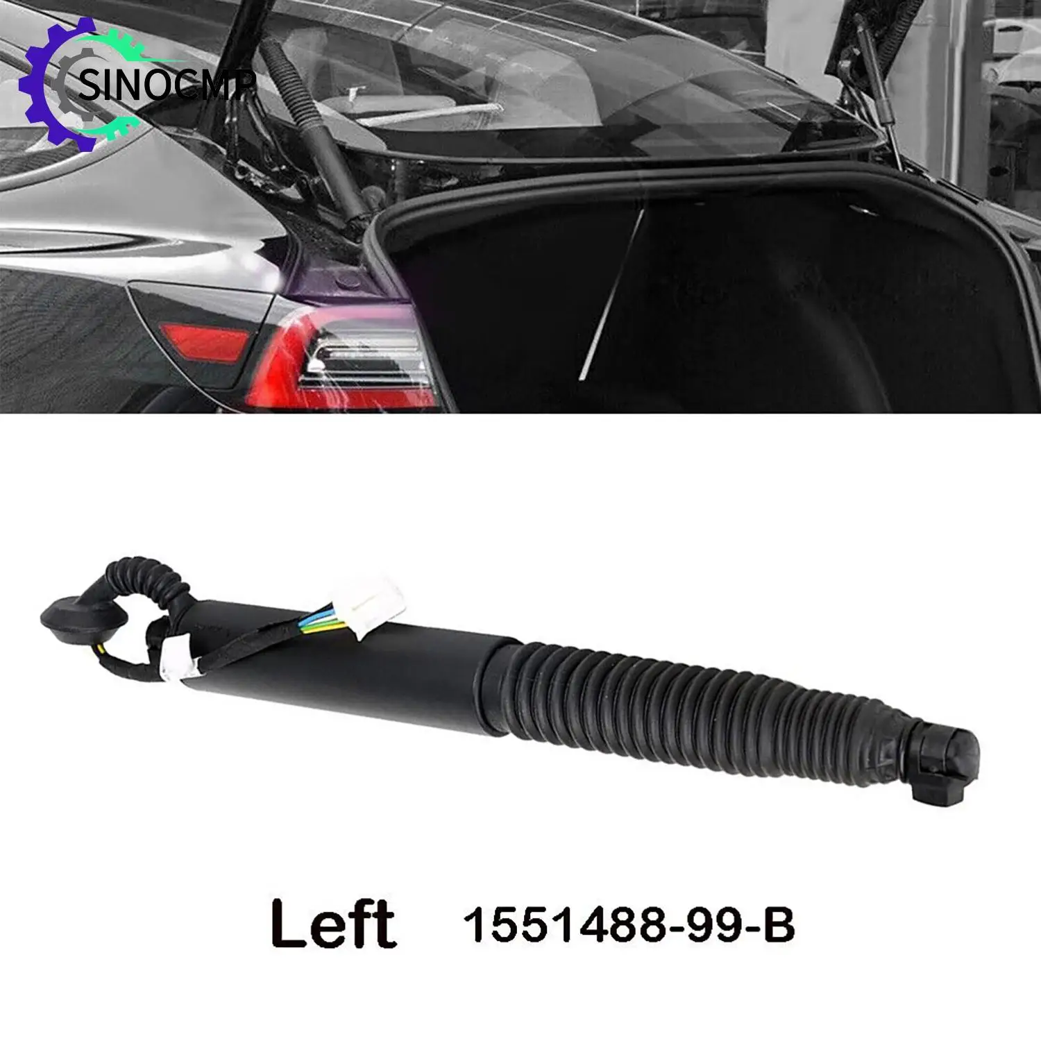 

Left Side Power Lift Support Strut 1551488-99-B For Tesla Model 3 2021-2023 Rear Trunk Shock Absorber Replacement Car Parts ﻿