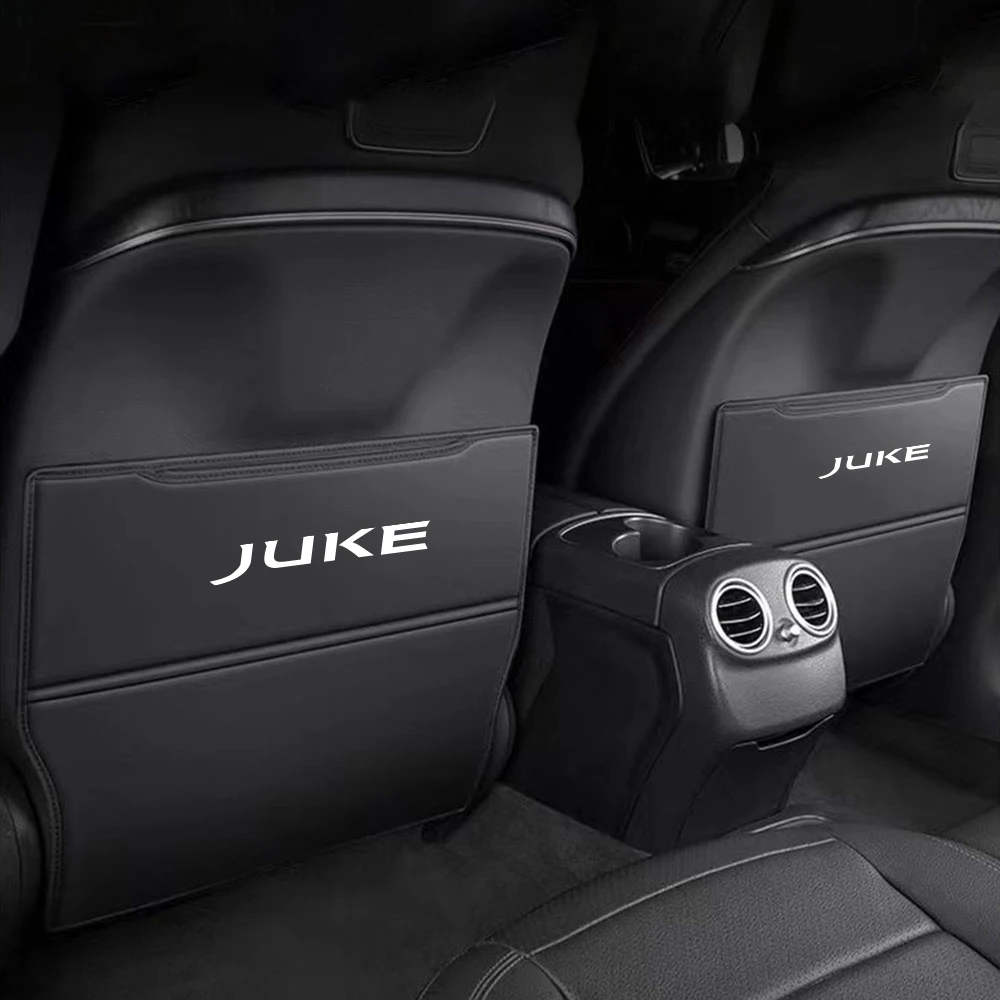 

2Pcs Leather Car Seat Back Anti Kick Pad Protective Cover For Nissan Juke F15 F16 2010 2011 2012 2016 2019 2011 2022 Beetle