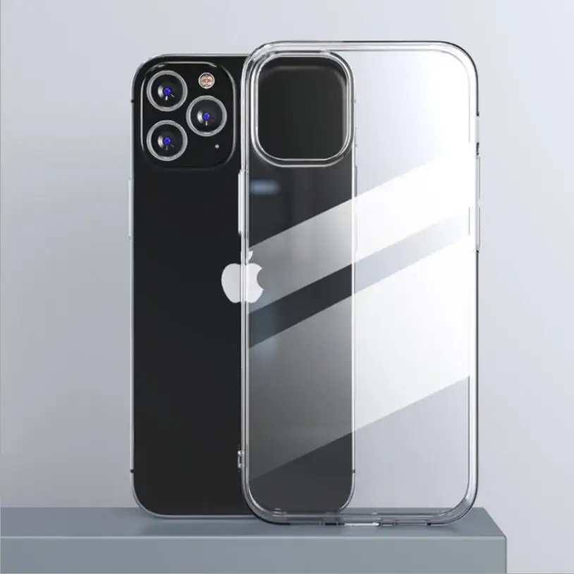 Ultra Thin Clear Case For iPhone 12 Pro Max Cases For iPhone 11 12 13 mini 14 Pro XS Max X 8 7 6 6s Plus 5 SE 11 XR Cases