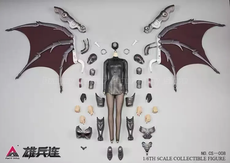 【มีสินค้าในสต็อก】ของแท้ Super Seminary CS-008 The Black Troop Morgana ฟิกเกอร์แอคชั่นสเกล 1/6 ของสะสม ของขวัญ