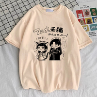 Kusuriya No Hitorigoto T-shirt Women Grunge Kawaii Comfortable Colorful T-shirt Men Classic Hip Hop Harajuku Cotton Breathable